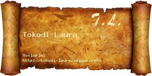 Tokodi Laura névjegykártya